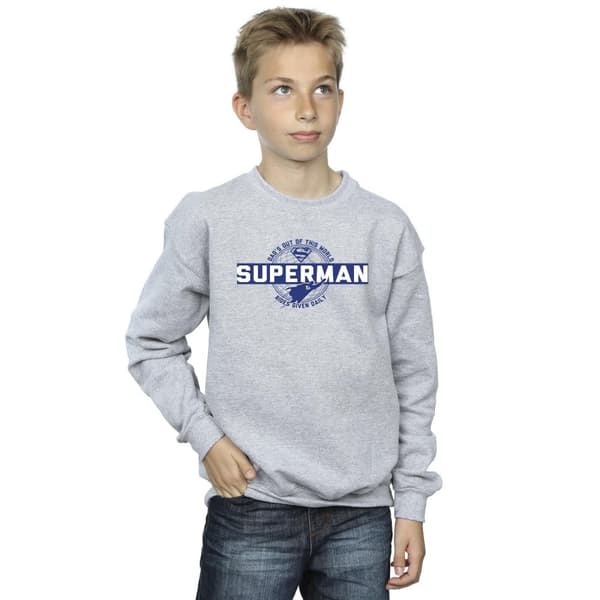 DC Comics Pojkar Superman Out Of This World Sweatshirt