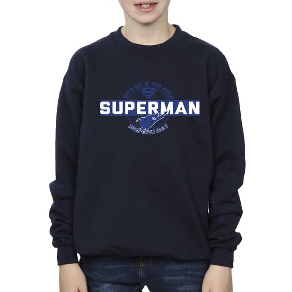 DC Comics Pojkar Superman Out Of This World Sweatshirt