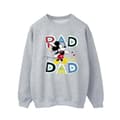 Miniatyrbillede 1 af 3: Disney Mens Mickey Mouse Rad Dad Sweatshirt