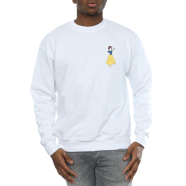 Disney Princess Mens Snow White Chest Sweatshirt
