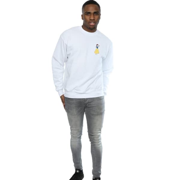Disney Princess Mens Snow White Chest Sweatshirt