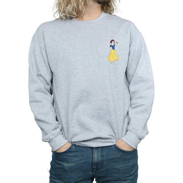 Disney Princess Mens Snow White Chest Sweatshirt