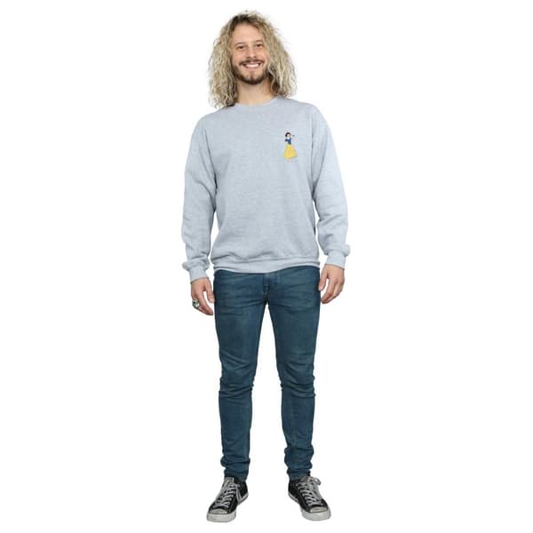 Disney Princess Mens Snow White Chest Sweatshirt