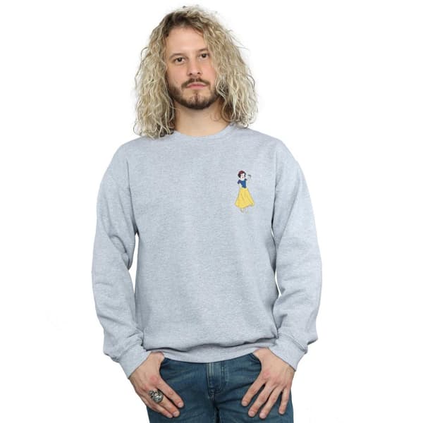 Disney Princess Mens Snow White Chest Sweatshirt