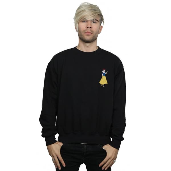 Disney Princess Mens Snow White Chest Sweatshirt