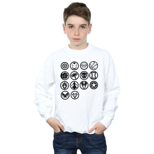 Marvel Boys Avengers Infinity War Icons Assemble Sweatshirt