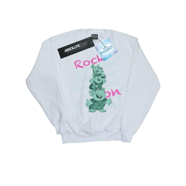 Disney Mens Frozen Trolls Rock On Sweatshirt