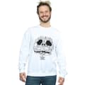 Miniatyrbild 3 av 4: Disney Mens Nightmare Before Christmas Jack Skellington Jack-O-Lanterns Sweatshirt