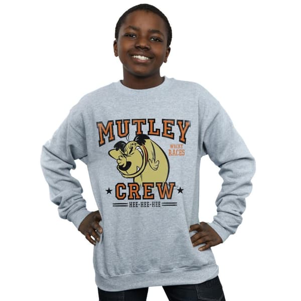 Wacky Races Boys Mutley Crew Sweatshirt