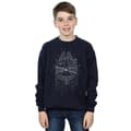 Pikkukuva 2 / 3: Star Wars Boys Millennium Falcon Christmas Tree Delivery Sweatshirt