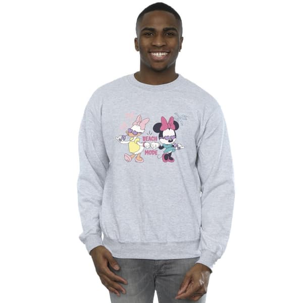 Disney Minnie Daisy Beach Mode Sweatshirt - herr