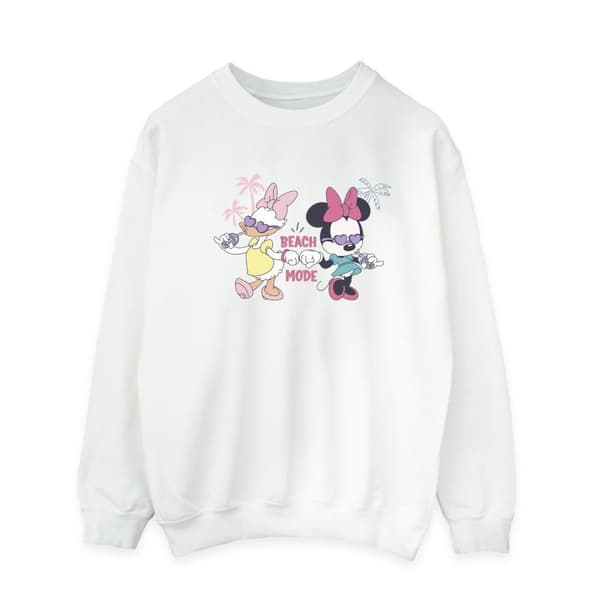 Disney Minnie Daisy Beach Mode Sweatshirt - herr