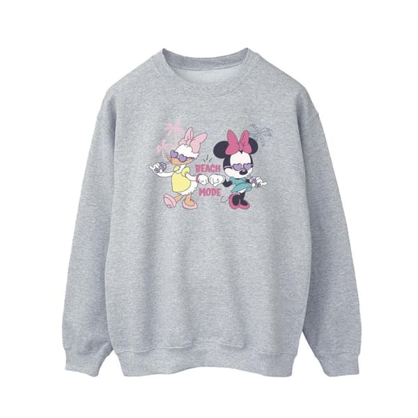 Disney Minnie Daisy Beach Mode Sweatshirt - herr