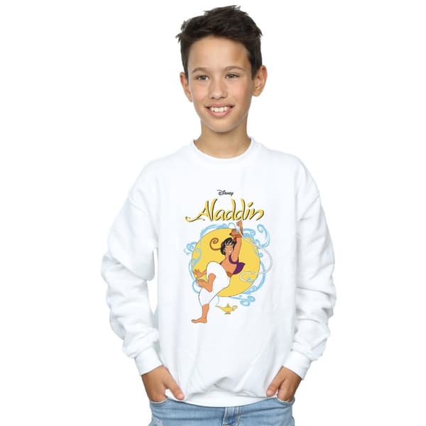 Disney Pojkar - Aladdin - Sweatshirt med rep och gunga