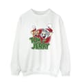 Miniatyrbilde 1 av 3: Tom And Jerry Mens Christmas Hat Logo Sweatshirt