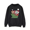 Miniatyrbilde 1 av 3: Tom And Jerry Mens Christmas Hat Logo Sweatshirt