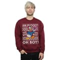 Miniatyrbilde 2 av 5: Disney Mens Donald Duck Christmas Fair Isle Sweatshirt