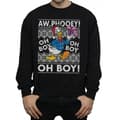 Miniatyrbilde 3 av 5: Disney Mens Donald Duck Christmas Fair Isle Sweatshirt