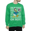 Miniatyrbilde 3 av 5: Disney Mens Donald Duck Christmas Fair Isle Sweatshirt
