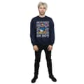 Miniatyrbilde 4 av 5: Disney Mens Donald Duck Christmas Fair Isle Sweatshirt