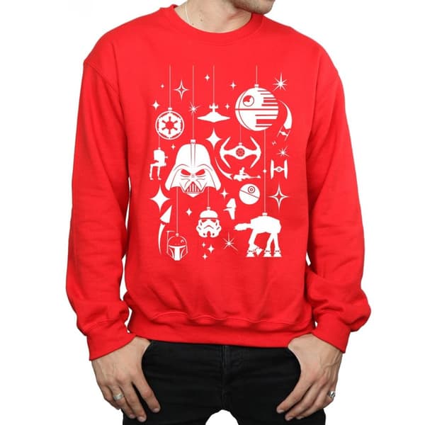 Star Wars Mens Christmas Decorations Sweatshirt