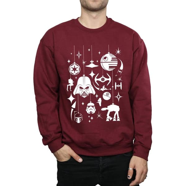 Star Wars Mens Christmas Decorations Sweatshirt