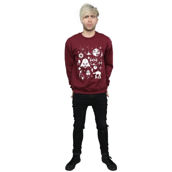 Star Wars Mens Christmas Decorations Sweatshirt