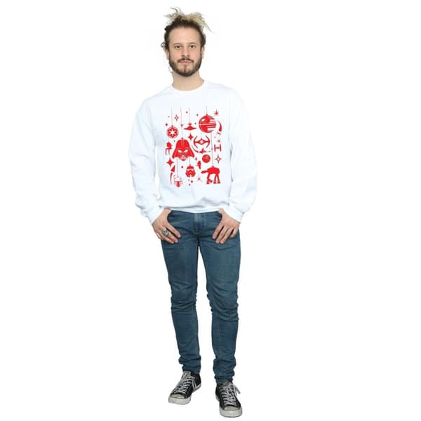 Star Wars Mens Christmas Decorations Sweatshirt