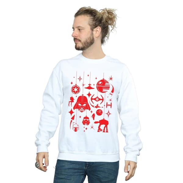 Star Wars Mens Christmas Decorations Sweatshirt