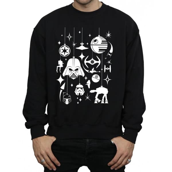 Star Wars Mens Christmas Decorations Sweatshirt