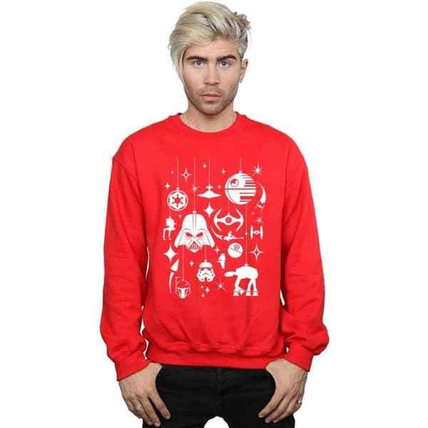 Star Wars Mens Christmas Decorations Sweatshirt