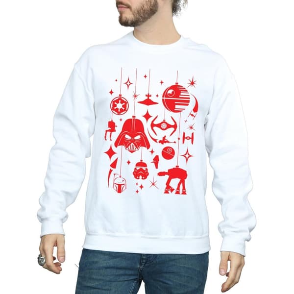 Star Wars Mens Christmas Decorations Sweatshirt