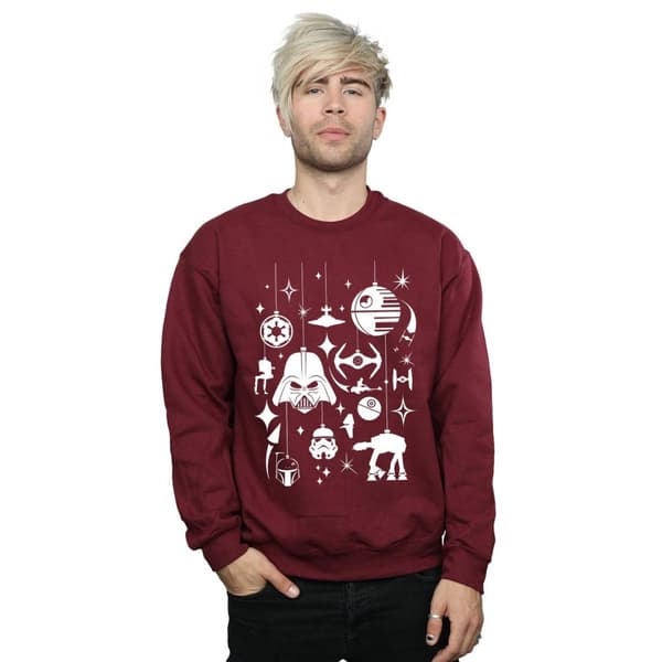 Star Wars Mens Christmas Decorations Sweatshirt