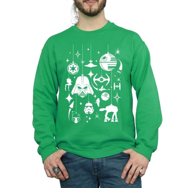 Star Wars Mens Christmas Decorations Sweatshirt