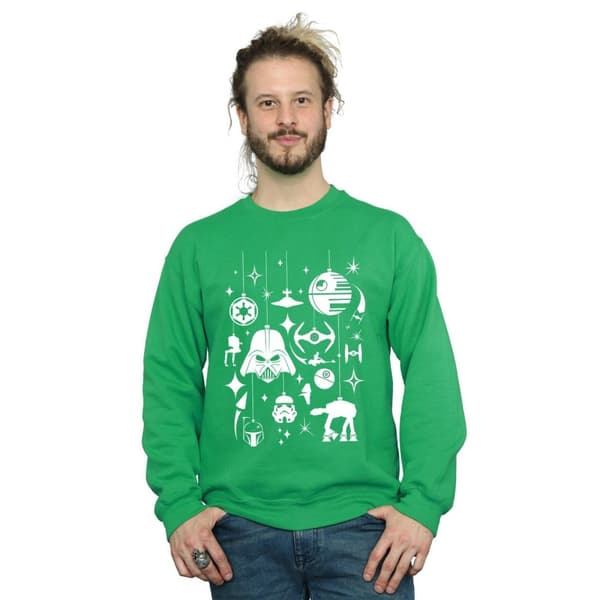 Star Wars Mens Christmas Decorations Sweatshirt