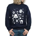 Miniatyrbild 3 av 5: Star Wars Sweatshirt med juldekorationer, herr