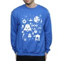 Miniatyrbild 3 av 5: Star Wars Sweatshirt med juldekorationer, herr