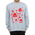 Miniatyrbillede 3 af 5: Star Wars Mens Christmas Decorations Sweatshirt