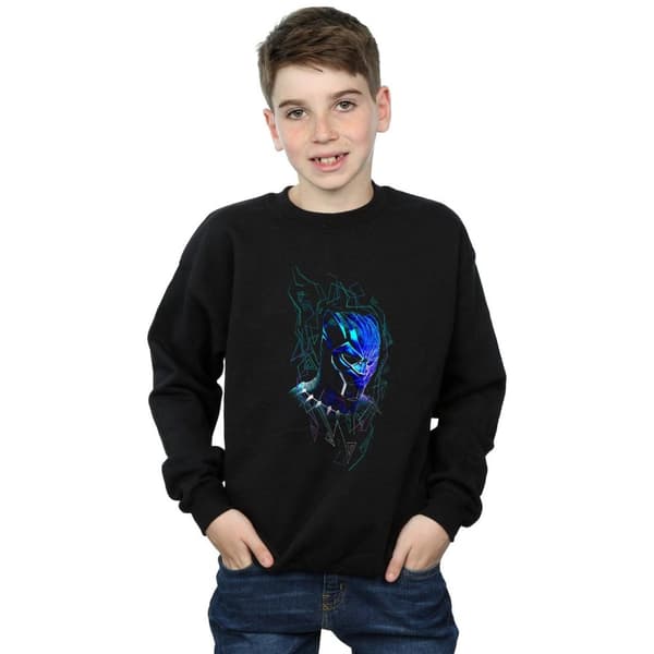 Marvel Black Panther Neon Mask-tröja för pojkar