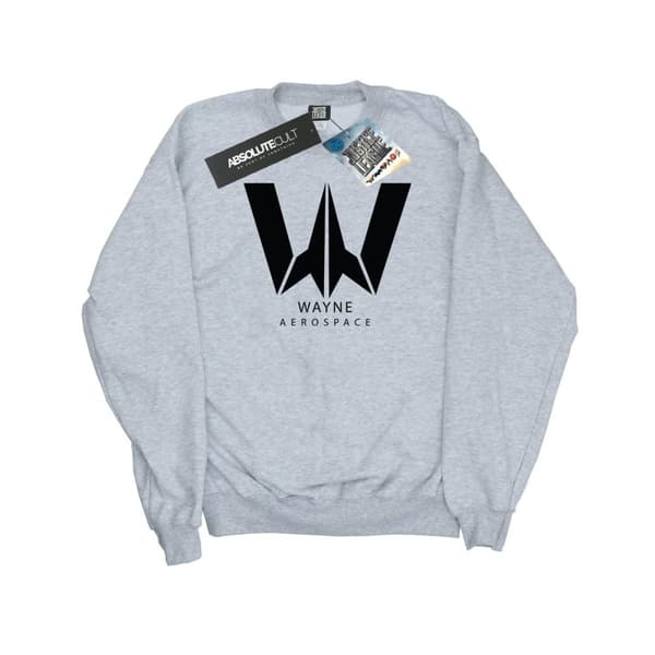 DC Comics Mens Justice League Movie Wayne Aerospace Sweatshirt