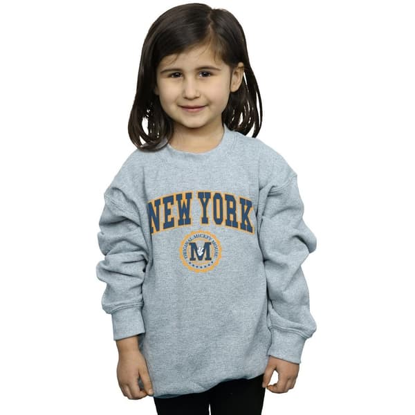 Disney Girls Mickey Mouse New York Seal Sweatshirt