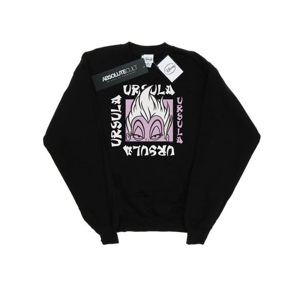Disney Dam/Tjej Ursula Take Out Sweatshirt Black L