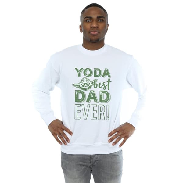 Star Wars Mens Yoda Best Dad-tröja