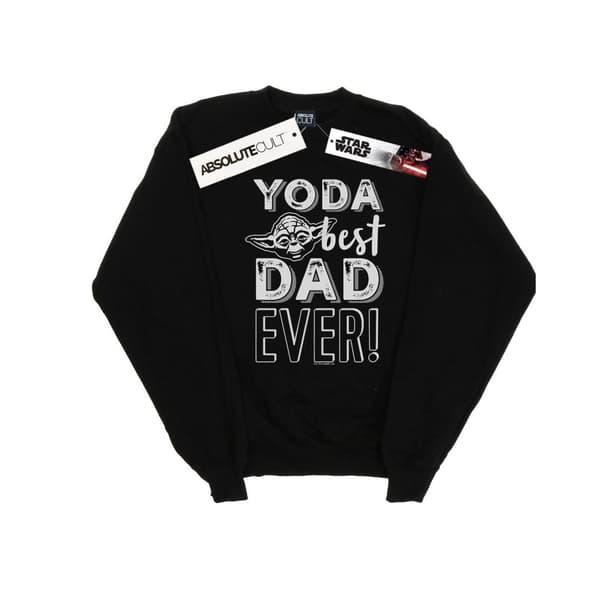 Star Wars Mens Yoda Best Dad-tröja