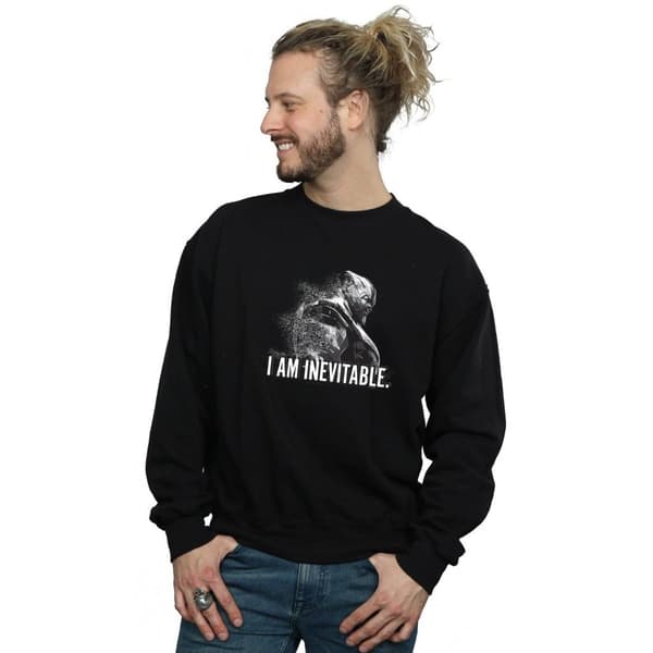 Marvel Mens Avengers Endgame I Am Inevitable Sweatshirt
