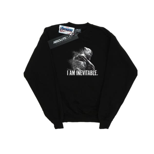 Marvel Mens Avengers Endgame I Am Inevitable Sweatshirt