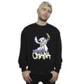 Miniatyrbilde 2 av 3: Disney Mens Lilo And Stitch Ohana Graffiti Sweatshirt