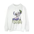Miniatyrbillede 1 af 3: Disney Mens Lilo And Stitch Ohana Graffiti Sweatshirt