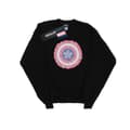 Miniatyrbillede 1 af 3: Marvel Womens/Ladies Captain America Flowers Shield Sweatshirt
