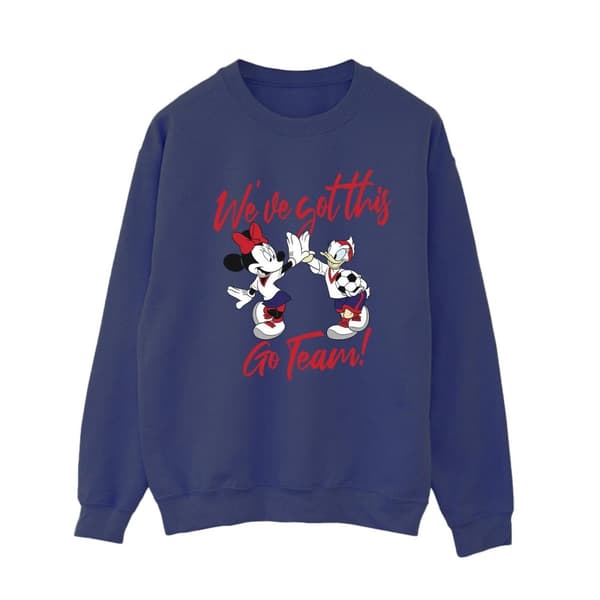 Disney Womens/Ladies Minnie Daisy We´ve Got This Sweatshirt Navy Blue S